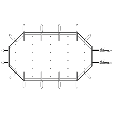 Bâche hiver pour piscine bois