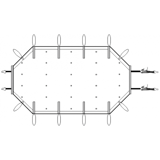 Bâche hiver pour piscine bois Bâche hiver pour piscine bois