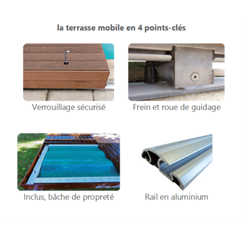 Terrasse FreeDeck sans habillage