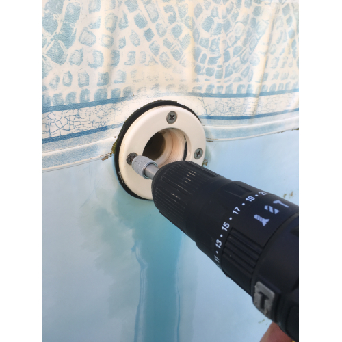 Dépose de l'ancien Liner Dépose de l'ancien Liner