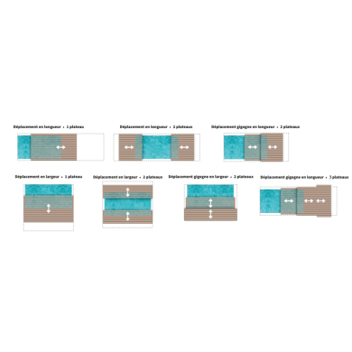 Terrasse FreeDeck sans habillage