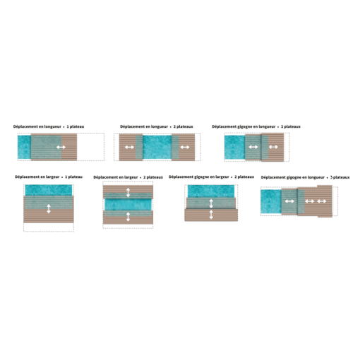 Terrasse FreeDeck sans habillage